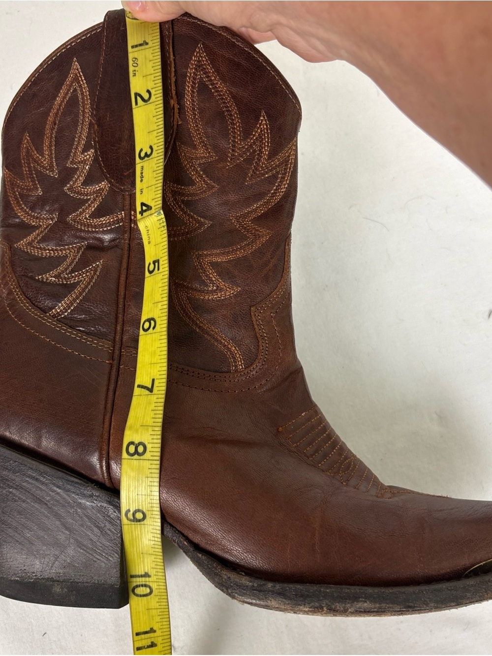 Idyllwind Women Wheels Western Booties Pointed Toe Size 8B Brown Cowgirl Concert - Picture 13 of 13
